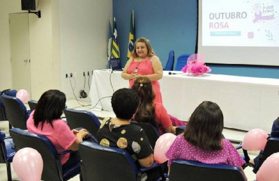 Outubro Rosa: Agespisa promove palestra sobre prevenção ao câncer de mama